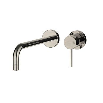Смеситель Gessi Emporio Via tortona 44825#149 встраиваемый в стену никель