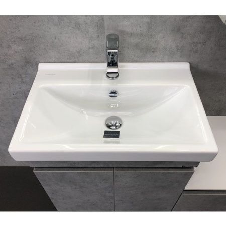 Тумба с раковиной Comforty Осло 00-00000835CF 60х40 подвесная цвет серый