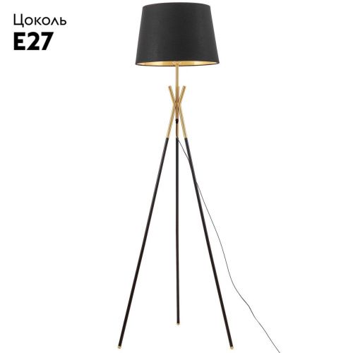 Торшер Lumina Deco Merino (Мерино) LDF 3120 BK+MD - фото 2
