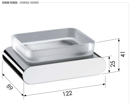 Мыльница Remer Lounge LN10CFP
