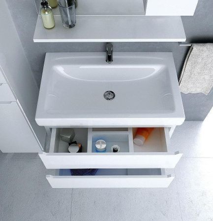 Тумба под раковину 1MarKa Кода У57594 60х50 цвет белый