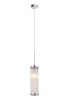 Светильник подвесной Crystal Lux Tadeo (Тадео) Tadeo SP1 D100 Chrome/Transparente