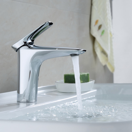 Смеситель Bond Cube B03-2100 на раковину хром