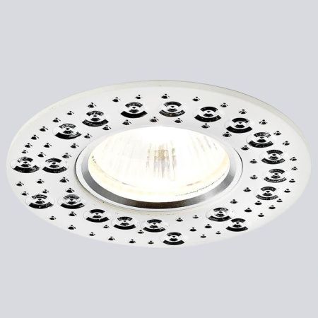 Светильник встраиваемый Ambrella Light Classic (Цлассиц) A801 BK/AL