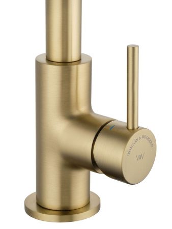 Смеситель для кухни Wonzon & Woghand WW-L1005-BG на мойку золото