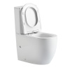 Унитаз-компакт напольный с бачком Тритон Corso Щ0000060853 белый с сиденьем микролифт безободковый смыв торнадо