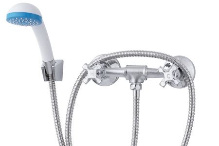 Cмеситель для ванны и душа TSARSBERG TSB-09-88 настенный хром