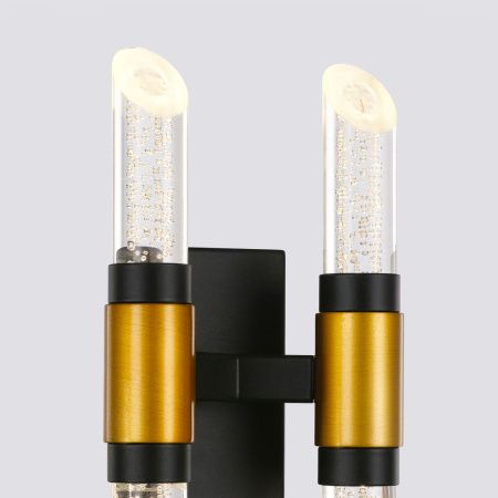 Светильник настенный Delight Collection MB18001040-4A black/gold