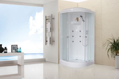Душевая кабина Royal Bath НК RB90HK2-M 90х90 четверть круга с крышей - фото 2