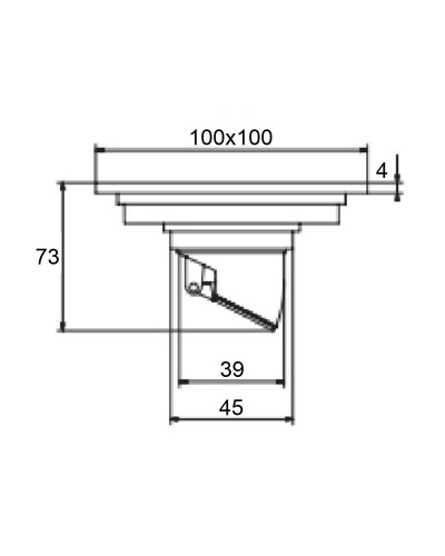 Душевой трап Orange TR01-005ni напольный - фото 4
