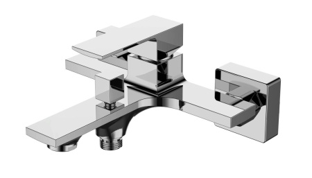 Смеситель для душа AQG Bold 01BOL400BL настенный белый матовый