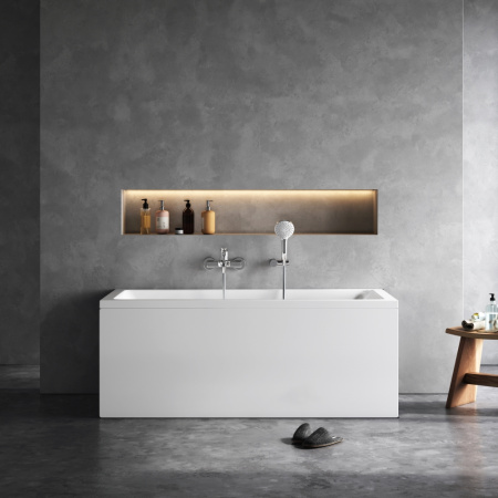 Ванна акриловая Am.Pm Gem W93A-150-070W-A 150х70 пристенная прямоугольная без каркаса