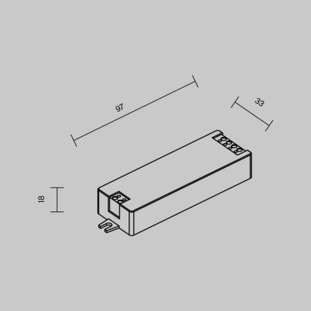 Контроллер Maytoni Lighting control 711010