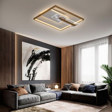 Светильник потолочный LED4U L1045-500 GD
