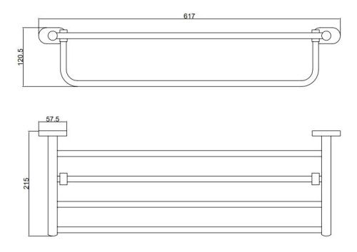 Полка в ванную комнату BELZ B90024 - фото 2