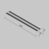 Шинопровод для уличной трековой системы Maytoni Outdoor Exility IP O-TR002BF-P-B3M