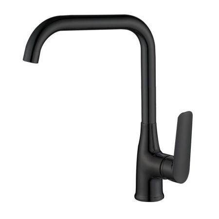 Смеситель для кухни Esko Lagos Black LG06B на мойку черный