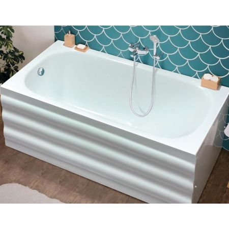 Ванна акриловая Aquanika Norma A1015070017 150х70 пристенная прямоугольная