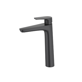 Смеситель Aquatek БЕТТА AQ1104MB на раковину черный матовый без термостата