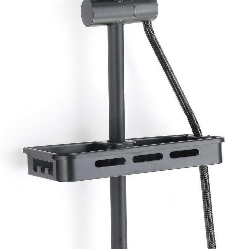 Душевая стойка D-Lin D10A06 настенная цвет черный - фото 3