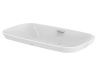 Раковина керамическая Toto LW3717HY#XW 70х40 полувстраиваемая цвет белый без отверстий под смеситель