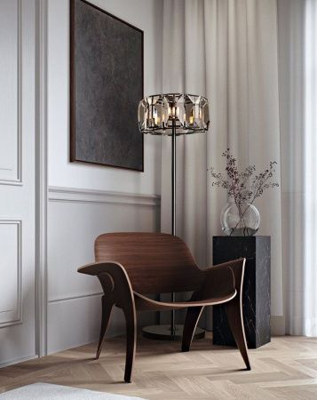 Торшер Delight Collection Harlow Crystal (Харлов Црыстал) KR0354F-3