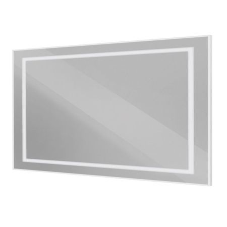 Зеркало с подсветкой BelBagno Kraft SPC-KRAFT-1400-800-SENS-AL 140х80 подвесное