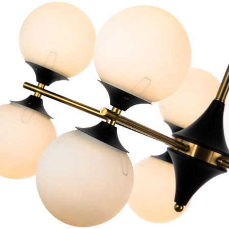 Люстра на штанге Arte Lamp Mimosa (Мимоса) A3649PL-10PB