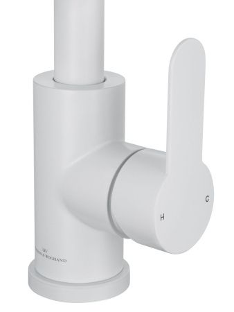 Смеситель для кухни Wonzon & Woghand WW-AE4554-MW на мойку белый