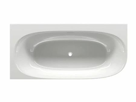 Ванна акриловая Riho OMEGA CORNER B097001005 170х80 пристенная асимметричная с ножками