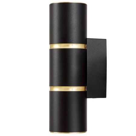 Светильник настенный Lampit Asti (Асти) TS TK40-W2 BK+GD