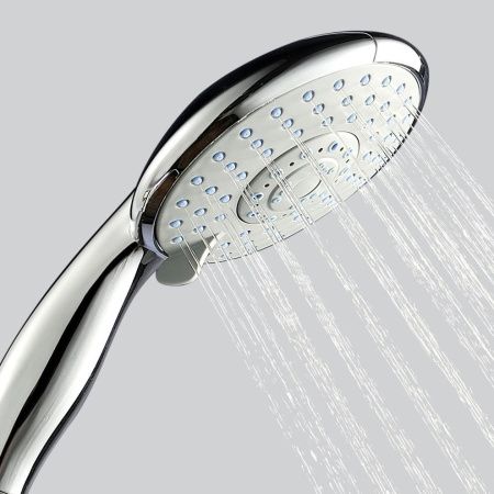 Душевая лейка Wasserkraft A003 цвет хром
