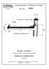 Сифон для раковины Daniel A750114-DP золото