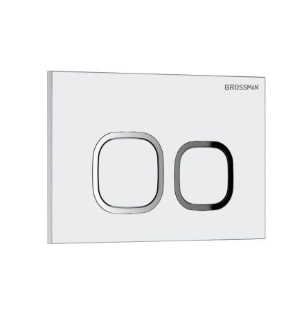 Клавиша смыва механическая Grossman Cosmo 700.K31.02.000.000 цвет белый