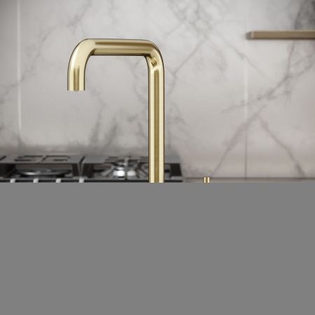 Смеситель для кухни Sancos Vela SC4013BG на мойку золото