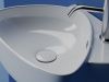 Раковина из сантехнического фарфора Ceramica Nova ELEMENT CN5049 50х40 подвесная цвет белый 1 отверстие под смеситель
