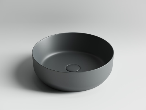 Раковина Ceramica Nova ELEMENT 39 см CN6022MDH накладная цвет темный антрацит матовый - фото 4