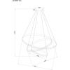 Светильник подвесной Arte Lamp Meridiana (Меридиана) A2198SP-3CC