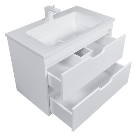 Тумба с раковиной Uperwood UPD Modul 393020550 80х50 цвет белый