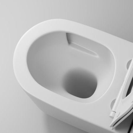 Унитаз подвесной Grossman Торнадо GR-4499MSQ белый с сиденьем микролифт безободковый смыв торнадо