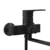 Смеситель для ванны Teymi T10267 настенный черный матовый