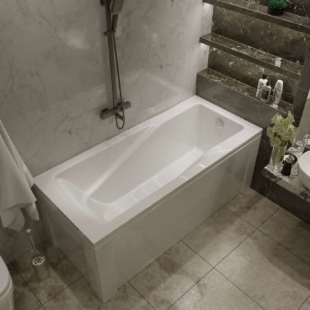 Ванна акриловая Timo HELLA HELLA1775 170х75 пристенная прямоугольная без каркаса