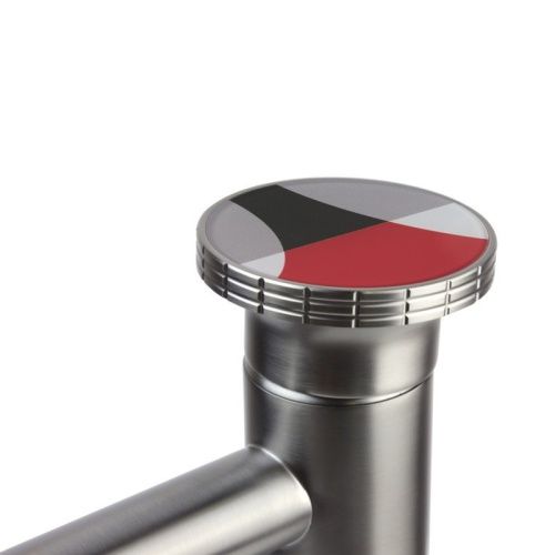 Смеситель Bronze de Luxe OMG! 9009GM-R на раковину серый - фото 5