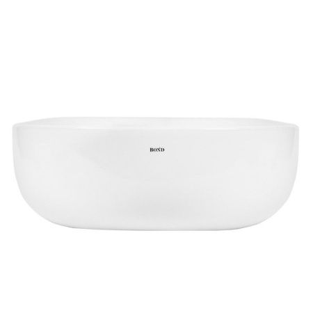 Раковина из сантехнического фарфора Bond Oval S59-600 60х40 накладная цвет белый без отверстий под смеситель