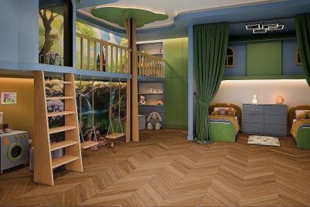 Кварцвиниловая плитка Damy Floor CHEVRON LVT DF09-Ch-LVT Монсоро толщина 0.25 см 43 класс 600х127