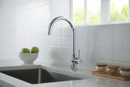 Смеситель для кухни Aquatek ЕВРОПА AQ1382CR на мойку хром