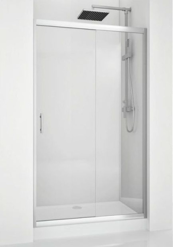 Душевая дверь Aquanet Alfa NAA6121 1600 160х200 стекло прозрачное профиль хром глянцевый - фото 5