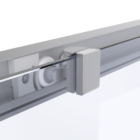 Душевая дверь Vegas-Glass ZP Protec ZP Protec 175 07 07 175х200 стекло тонированное профиль хром матовый