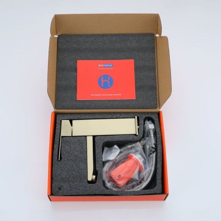 Смеситель ProHanss P30.10.03 на раковину золото