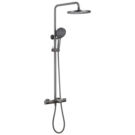 Душевая стойка ABBER AF8516NGL настенная цвет никель